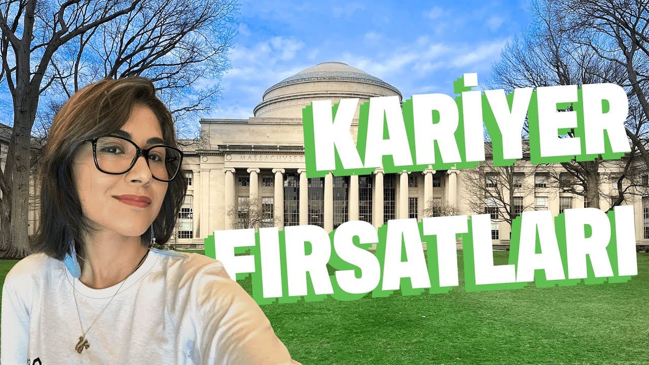 MIT ve Dünyanın En İyi Üniversitelerinde Farklı Bir Kariyer Fırsatı